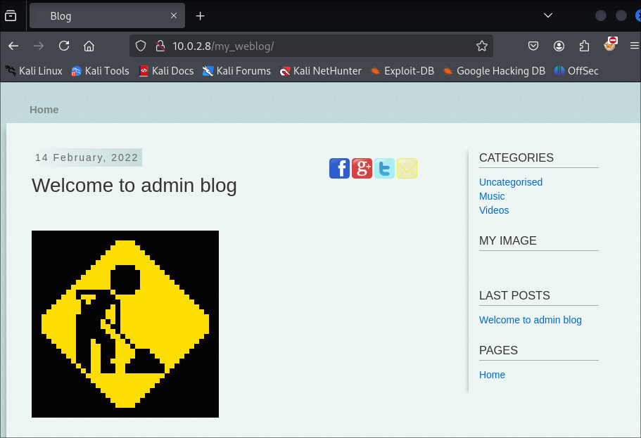 Vistazo de my_weblog.