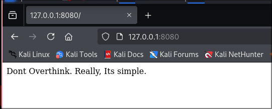 Primer vistazo a la página web.
