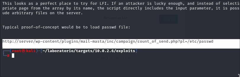 PoC(Proof-of-Concept). de Mail Masta.